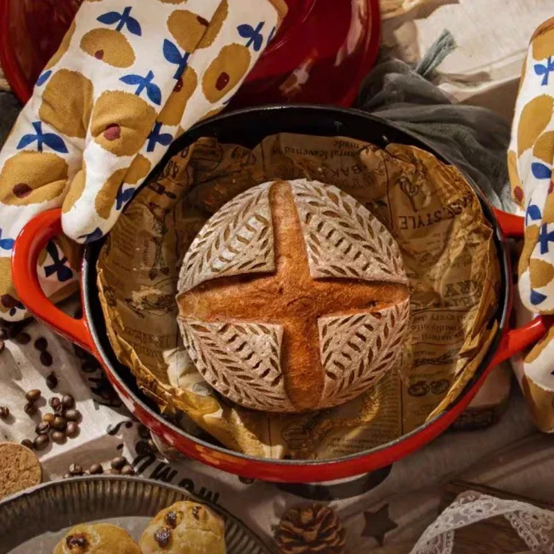 Dutch Oven Enamel - Sartén de Pan de hierro fundido