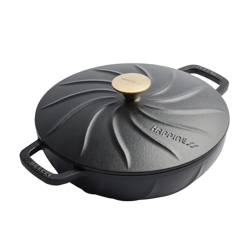 Dutch Oven Enamel - Cacerola de hierro fundido esmaltado de