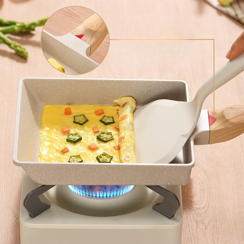 Sartén Cuadrada Antiadherente  - Home Cooking Egg Roll reseña y precio