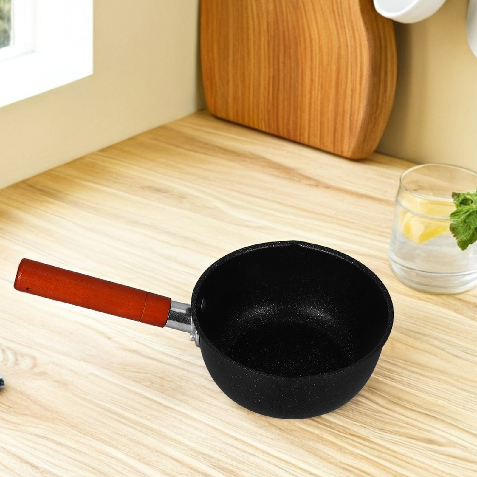Olla de leche antiadherente es - Home Cooking In Japanese reseña y precio