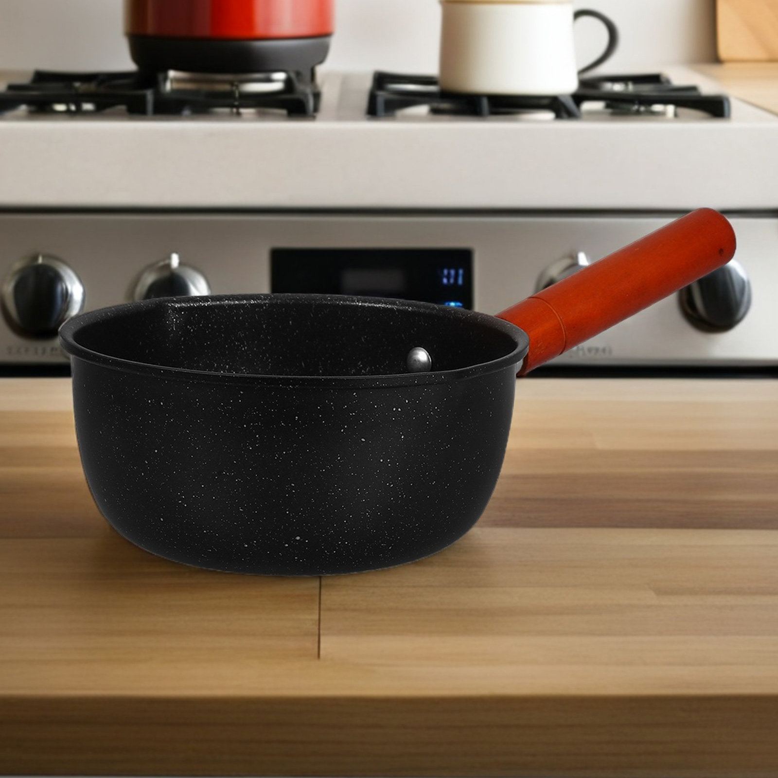 Olla de leche antiadherente es - Home Cooking In Japanese reseña y precio