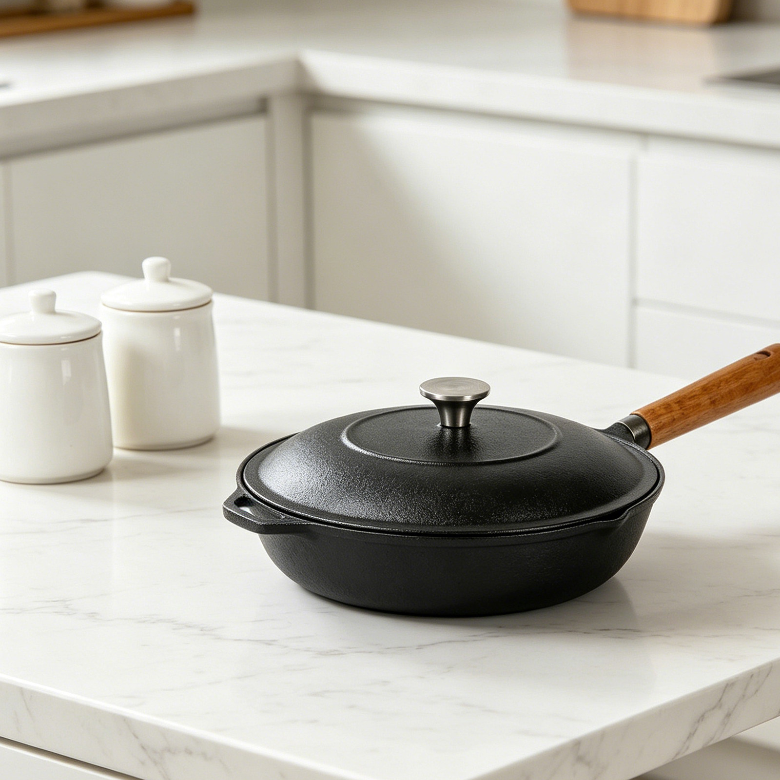 4 piezas de perillas de hierro - Dutch Oven Enamel reseña y precio