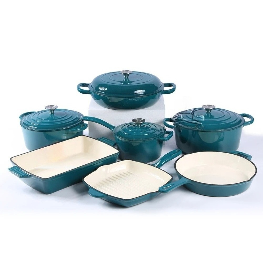 Juego de utensilios de cocina  - Dutch Oven Enamel reseña y precio