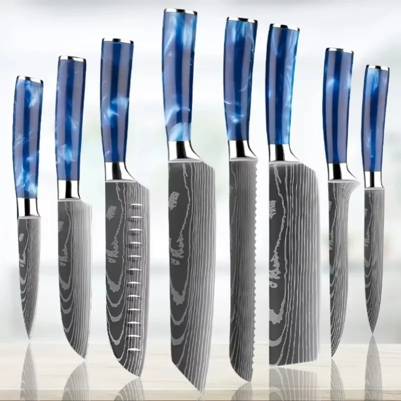 Cuchillo Santoku japonés de ac - Home Cooking In Japanese reseña y precio