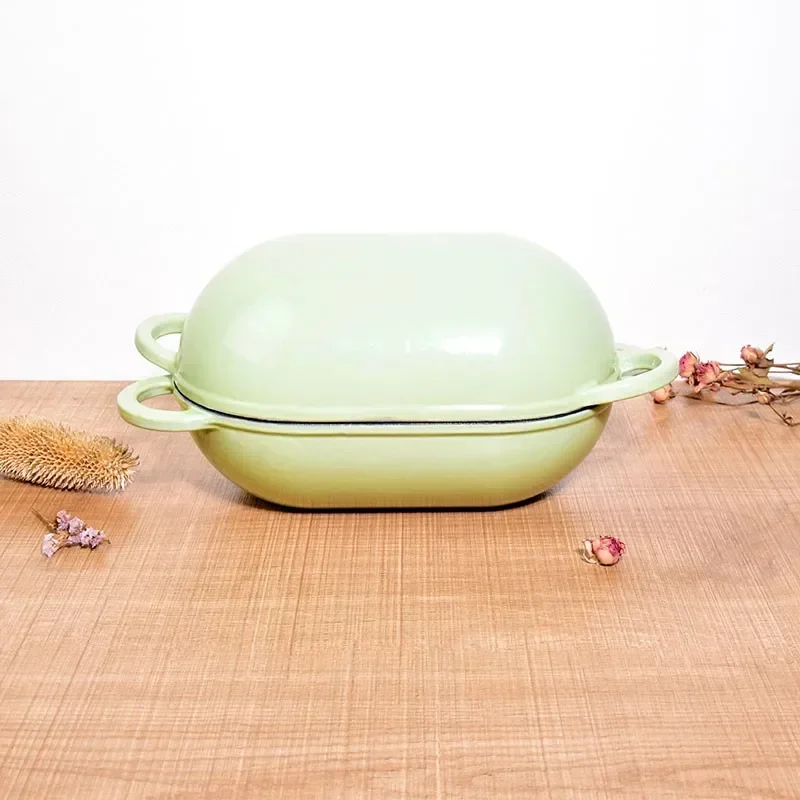 Horno holandés de hierro fundi - Dutch Oven Enamel reseña y precio