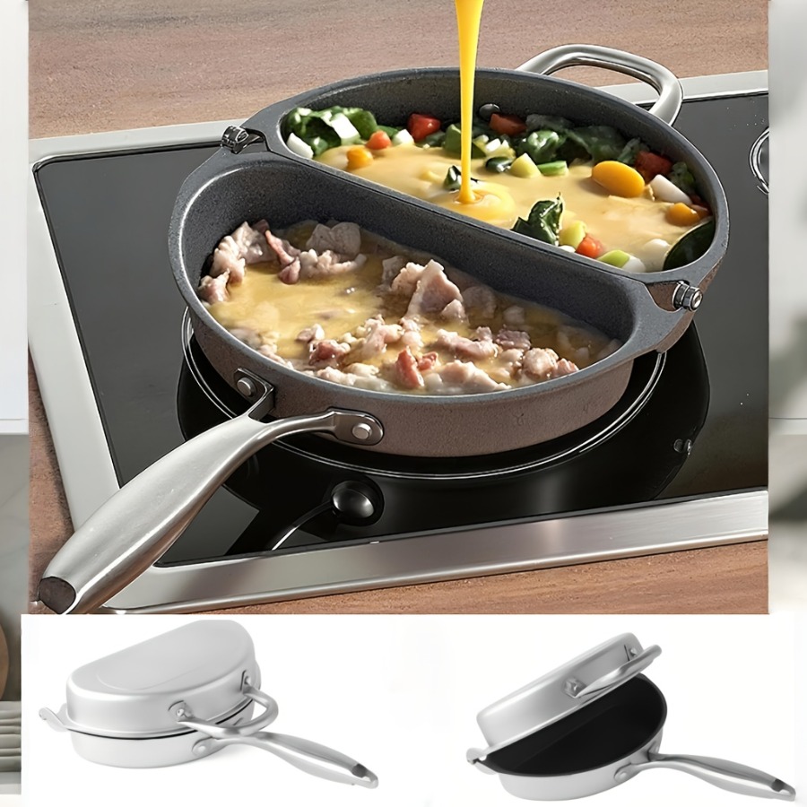 Sartén antiadherente de doble  - Home Cooking Egg Roll reseña y precio