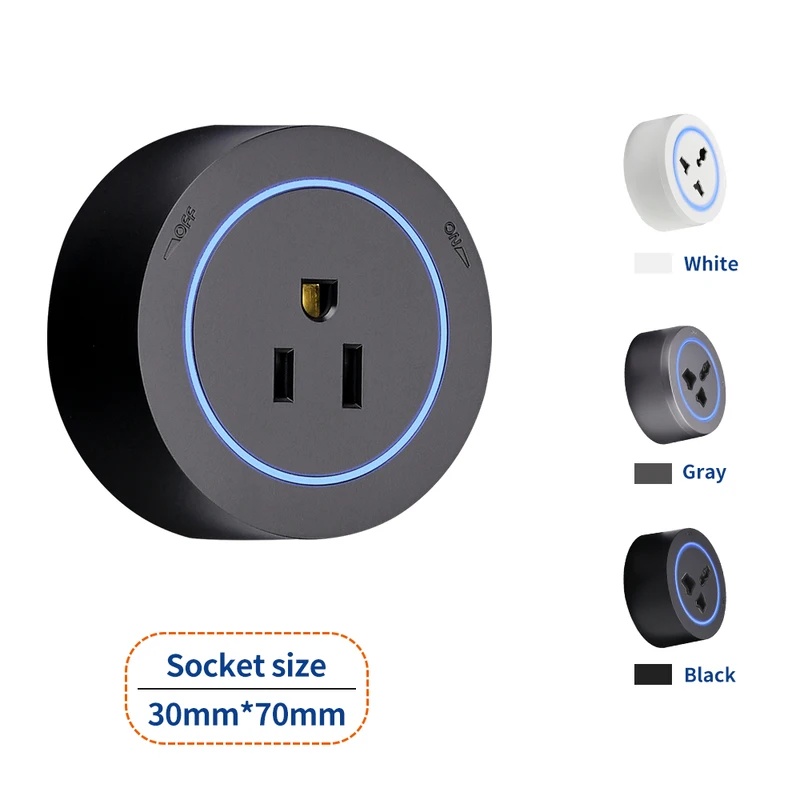 Enchufe de Pared Blanco y Negr - Home Cooking Delivery reseña y precio