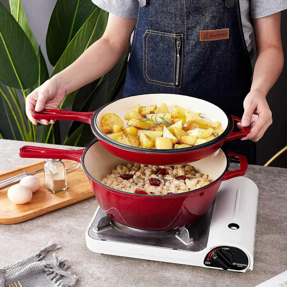 Horno de Hierro Fundido Esmalt - Dutch Oven Enamel reseña y precio